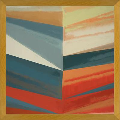 Cuadro Geometric Pattern with Stains