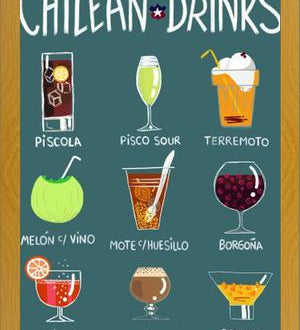 Cuadro Chilean Drinks