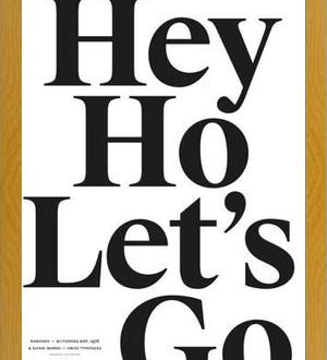 Cuadro Good Music Ramones Hey ho