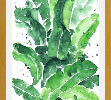 Cuadro Tropical Green 1