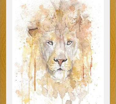 Cuadro Retrato de un León