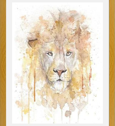 Cuadro Retrato de un León