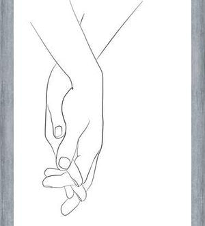 Cuadro Hands series - Walk with me