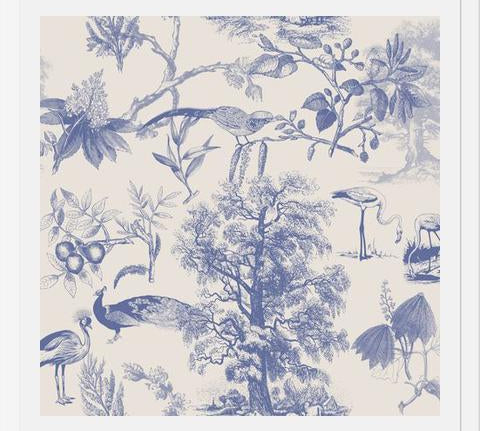 Cuadro Vintage Nature Blue