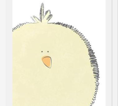 Cuadro Pollito