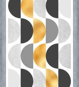 Cuadro Gold Circles