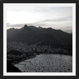 Cuadro Corcovado Sunset BW