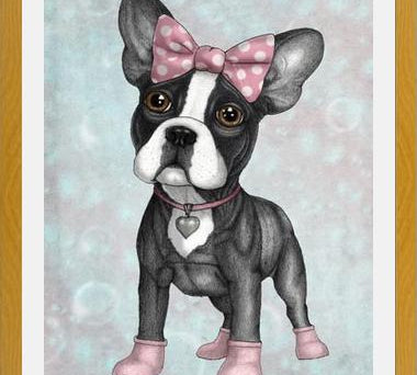 Enmarcado Sweet Frenchie