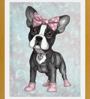 Enmarcado Sweet Frenchie
