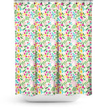 Cortina de Baño Primavera floral