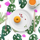 Mantel de Hule Cactus Watercolor