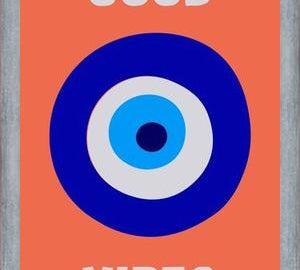 Cuadro Good Vibes Ojo Griego