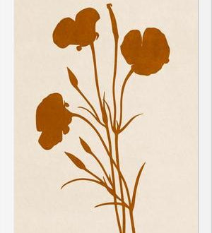 Cuadro Minimal Flowers - 01g