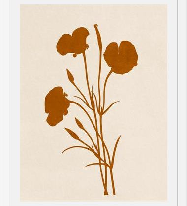 Cuadro Minimal Flowers - 01g