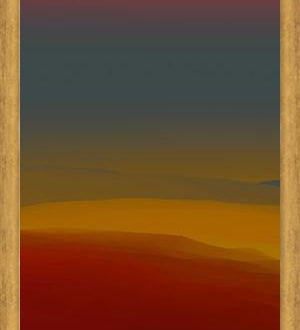 Cuadro Serene Sunset