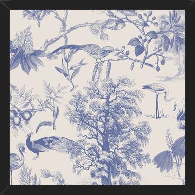 Cuadro Vintage Nature Blue
