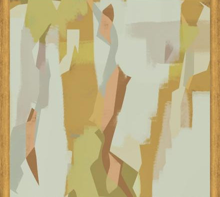 Enmarcado Abstract Painting No. 17