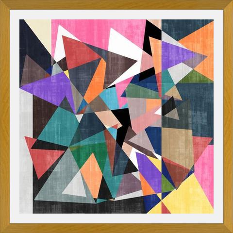 Cuadro La danza geometrica 3