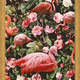 Cuadro Floral and Flamingo Pattern