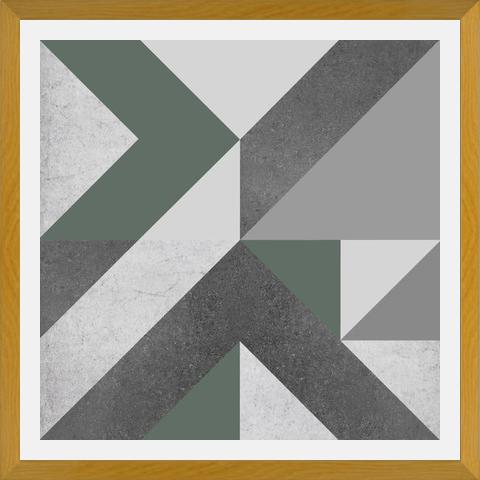Cuadro Geométrico Neutro Fendi