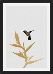 Cuadro Hummingbird and Flower II
