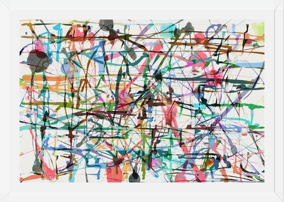Cuadro Urban Pollock 9