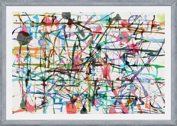 Cuadro Urban Pollock 9