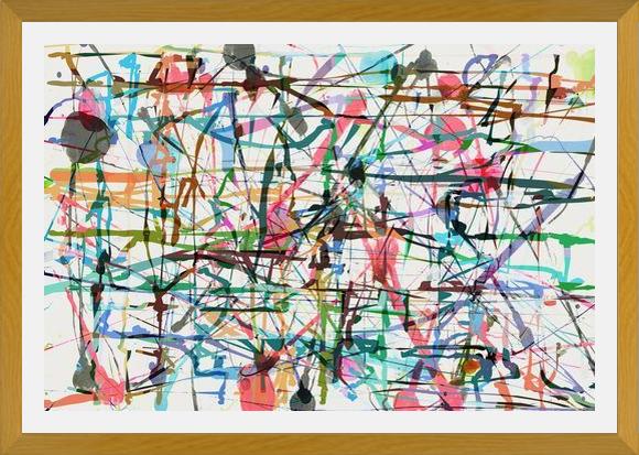 Cuadro Urban Pollock 9