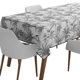 Mantel de Hule Black and White Jungle