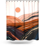 Cortina de Baño Mineral inspired landscapes 3