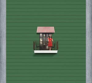 Cuadro The Woman in Red