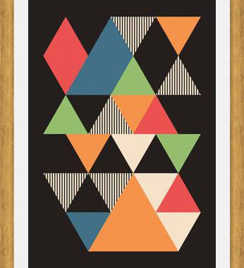 Cuadro Abstract Geometrie