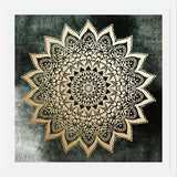 Enmarcado EMERALD BOHO NIGHTS MANDALA