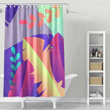 Cortina de Baño Gradient Floral II
