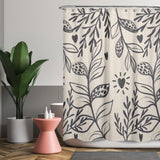 Cortina de Baño Seed Beige