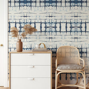Papel Mural Batik Blue