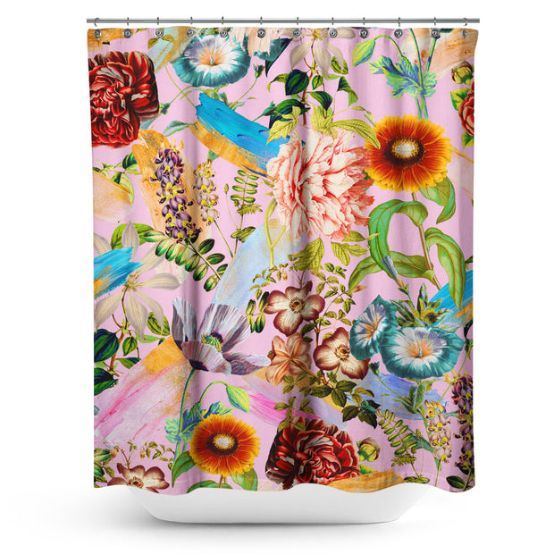 Cortina de Baño Summer Botanical IX
