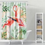 Cortina de Baño Flamingo Love