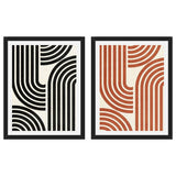 Set de Cuadros Minimalist Shapes
