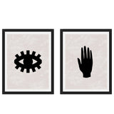 Set de Cuadros Black Eye Black Hand
