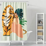 Cortina de Baño Tiger Spirit