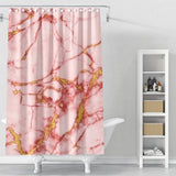 Cortina de Baño Blush Gold Marble v2