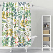 Cortina de Baño Plantas en acuarela