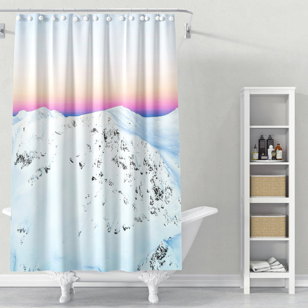 Cortina de Baño Snow Horizon
