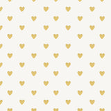 Papel Mural Corazones Dorados