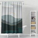 Cortina de Baño Minimal Landscape 08