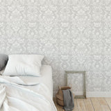Papel Mural Shibori Gris