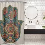 Cortina de Baño Hamsa