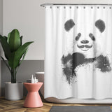 Cortina de baño Funny Panda