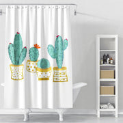 Cortina de Baño Cactus Garden V2